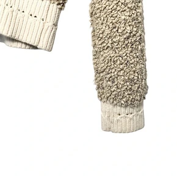 Anthropologie Cozy Knit Moth Kiruna Quarter Zip Pullover Sweater - XS - Picture 9 of 11